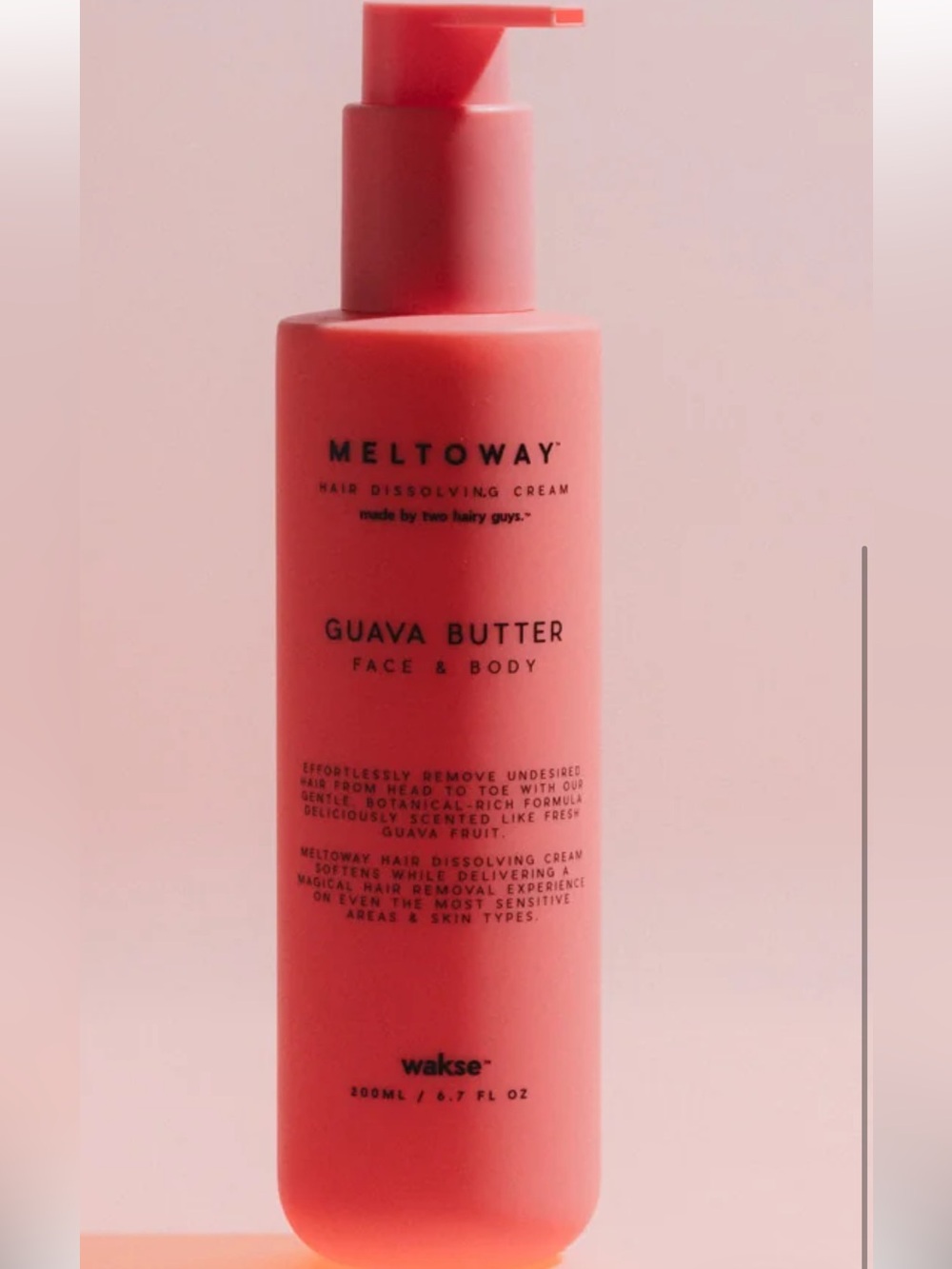 Meltoway Hair Dissolving Cream - Guava Butter 6.7 fl oz